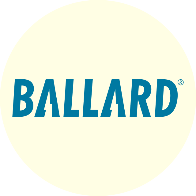 Логотип акции Ballard Power Systems, BLDP