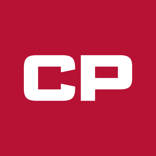 Логотип акции Canadian Pacific Kansas City, CP Логотип акции Canadian Pacific Kansas City, CP