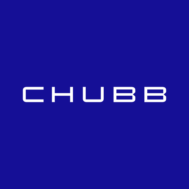 Логотип акции Chubb, CB