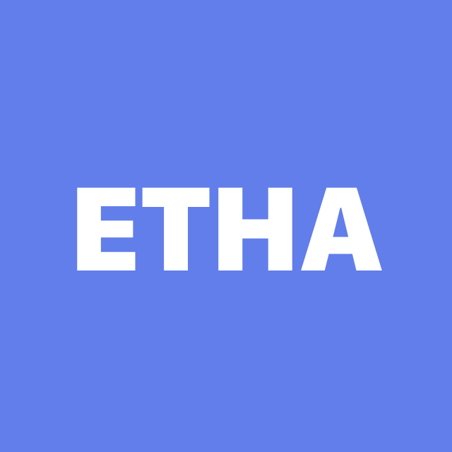Логотип фьючерса ETHA-12.26 Ethereum ETF, ETZ6 Логотип фьючерса ETHA-12.26 Ethereum ETF, ETZ6