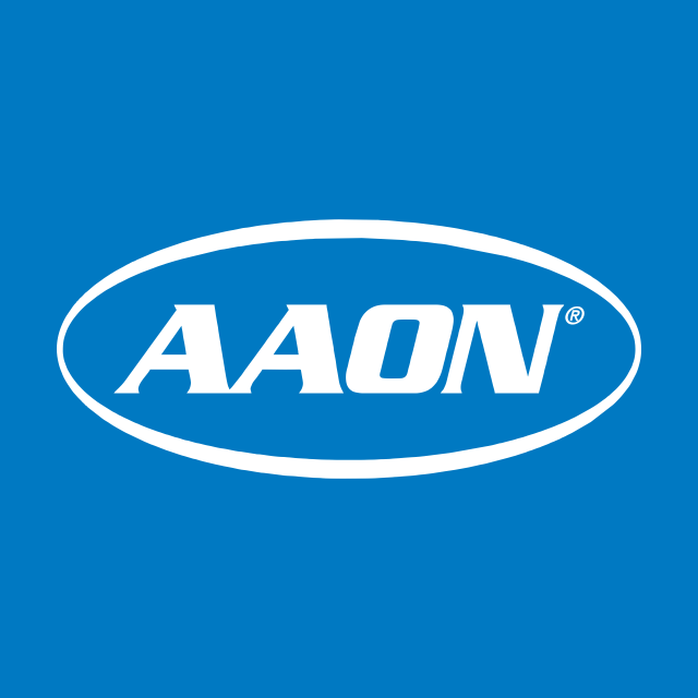 Логотип акции AAON, AAON Логотип акции AAON, AAON