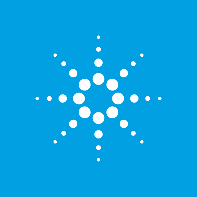 Логотип акции Agilent Technologies, A Логотип акции Agilent Technologies, A