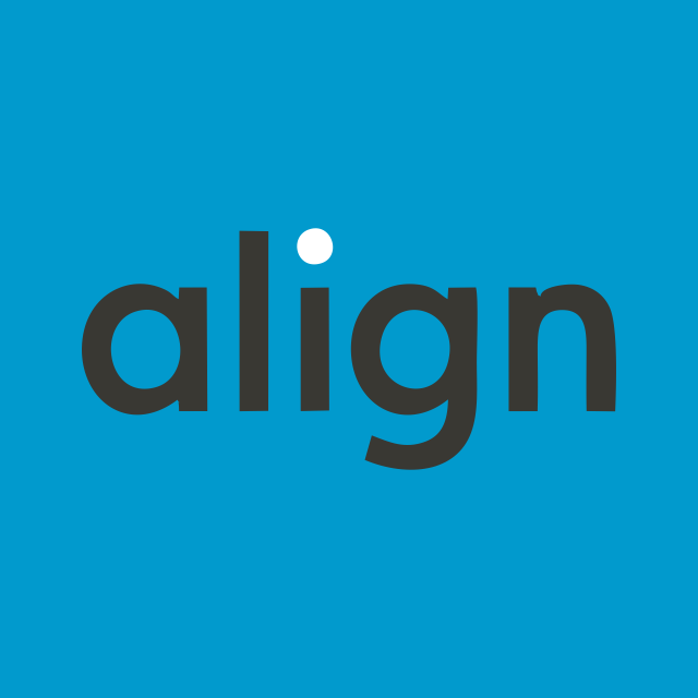 Логотип акции Align Technology, ALGN