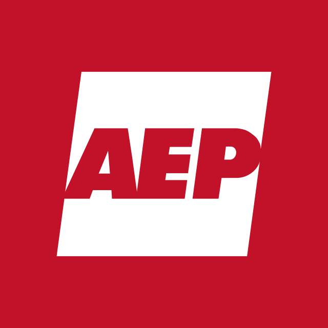 Логотип акции American Electric Power, AEP Логотип акции American Electric Power, AEP
