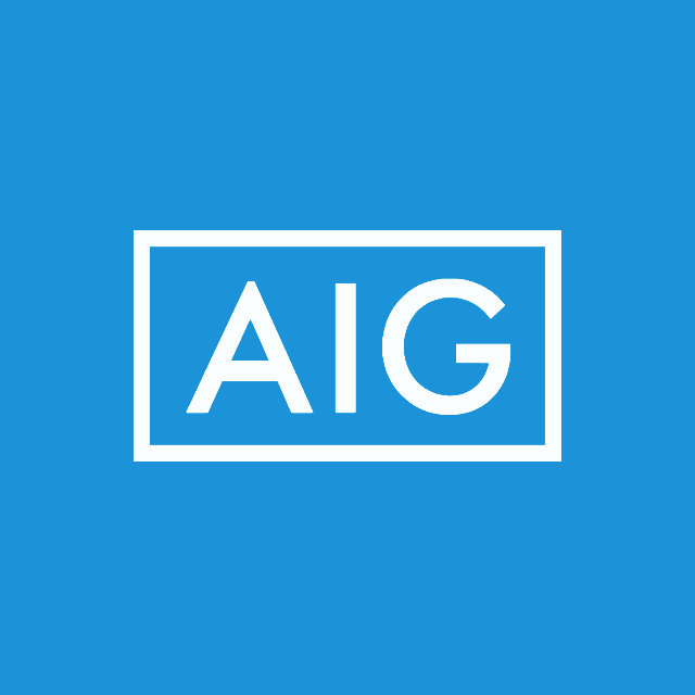 Логотип акции American International Group, AIG Логотип акции American International Group, AIG