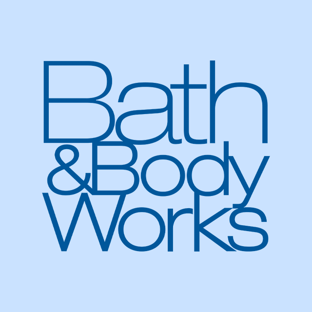Логотип акции Bath & Body Works, BBWI