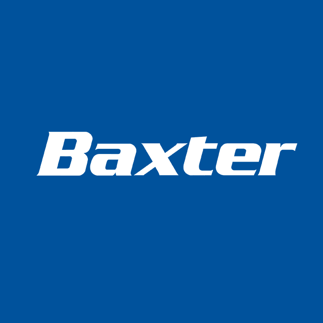 Логотип акции Baxter International, BAX