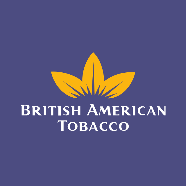 Логотип акции British American Tobacco, BTI