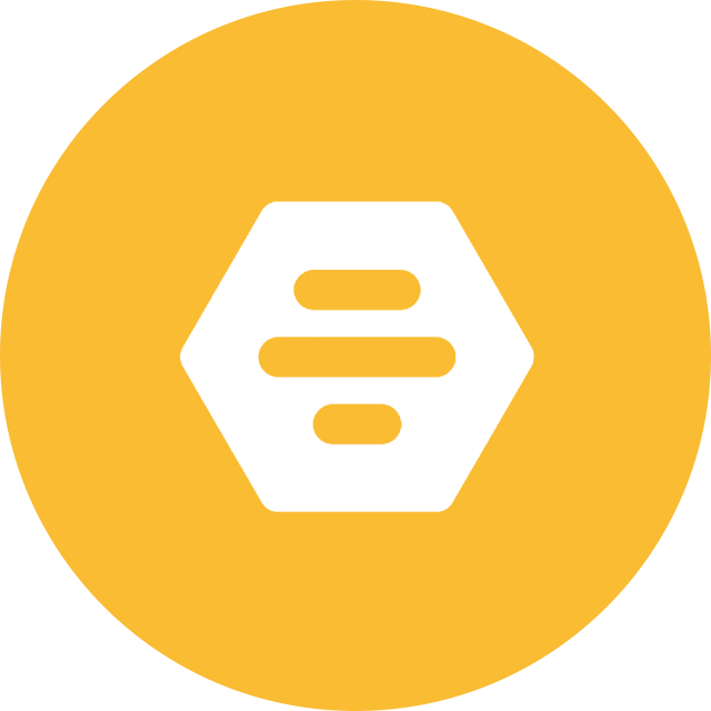 Логотип акции Bumble Inc., BMBL
