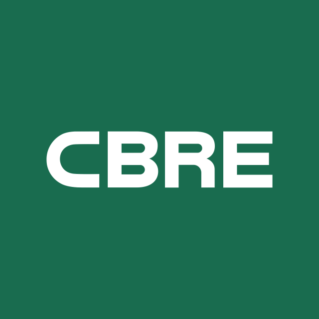 Логотип акции CBRE Group, CBRE
