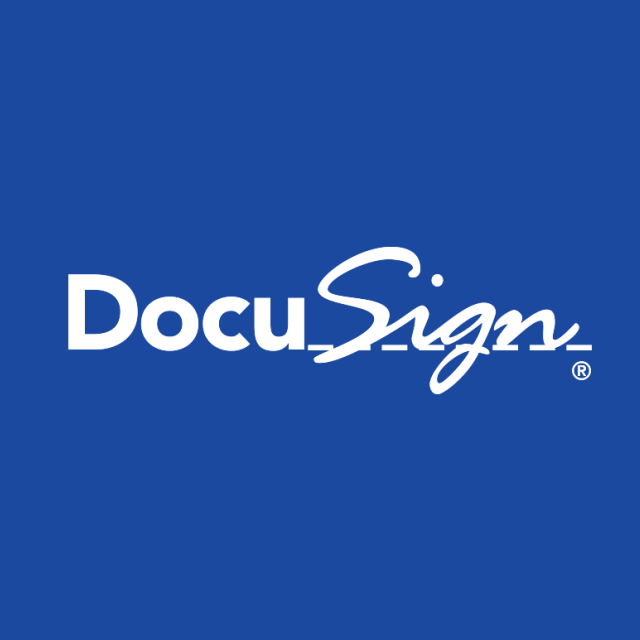 Логотип акции DocuSign Inc, DOCU