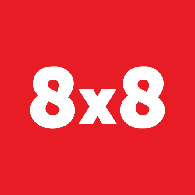 Логотип акции 8x8 Inc, EGHT Логотип акции 8x8 Inc, EGHT