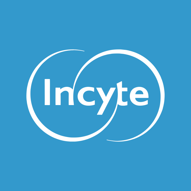 Логотип акции Incyte, INCY