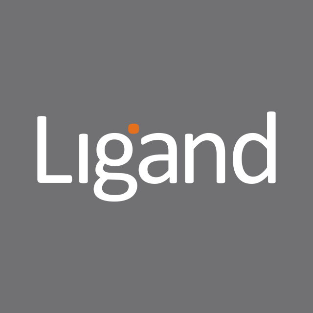 Логотип акции Ligand Pharmaceuticals Inc, LGND Логотип акции Ligand Pharmaceuticals Inc, LGND