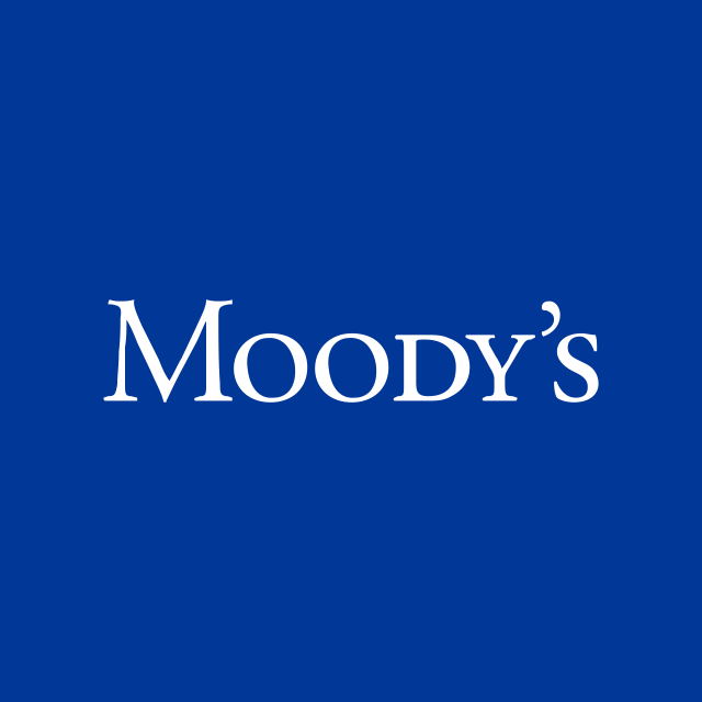 Логотип акции Moody's, MCO