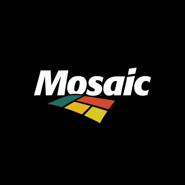 Логотип акции Mosaic, MOS Логотип акции Mosaic, MOS