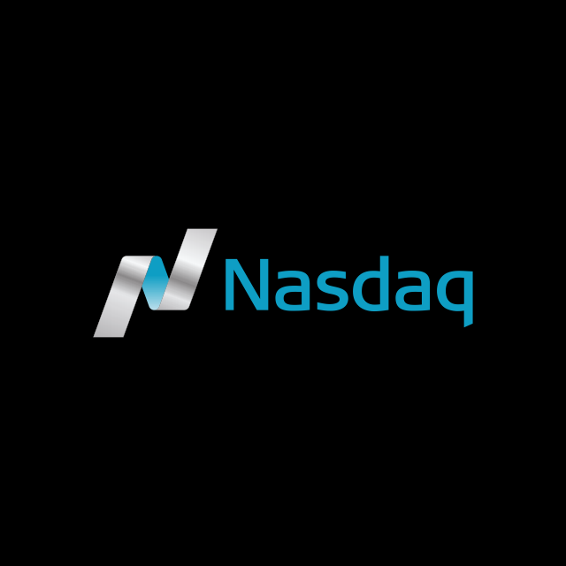 Логотип акции Nasdaq, NDAQ