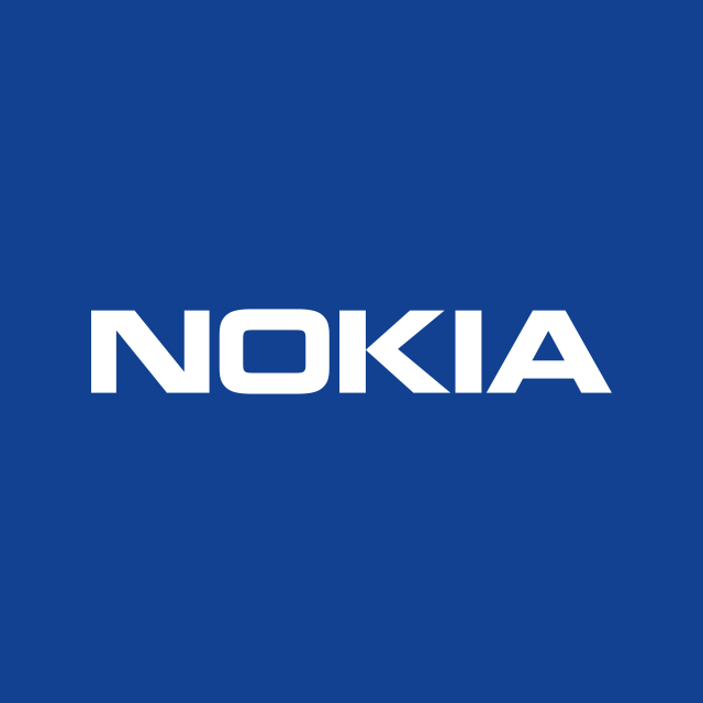 Логотип акции Nokia, NOK Логотип акции Nokia, NOK
