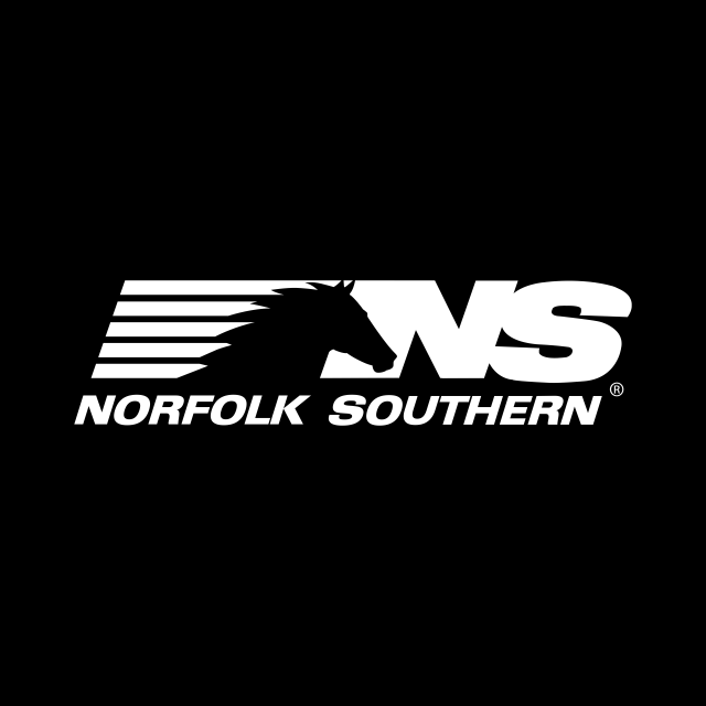 Логотип акции Norfolk Southern, NSC Логотип акции Norfolk Southern, NSC