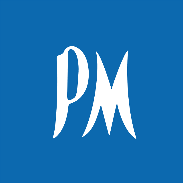 Логотип акции Philip Morris, PM Логотип акции Philip Morris, PM