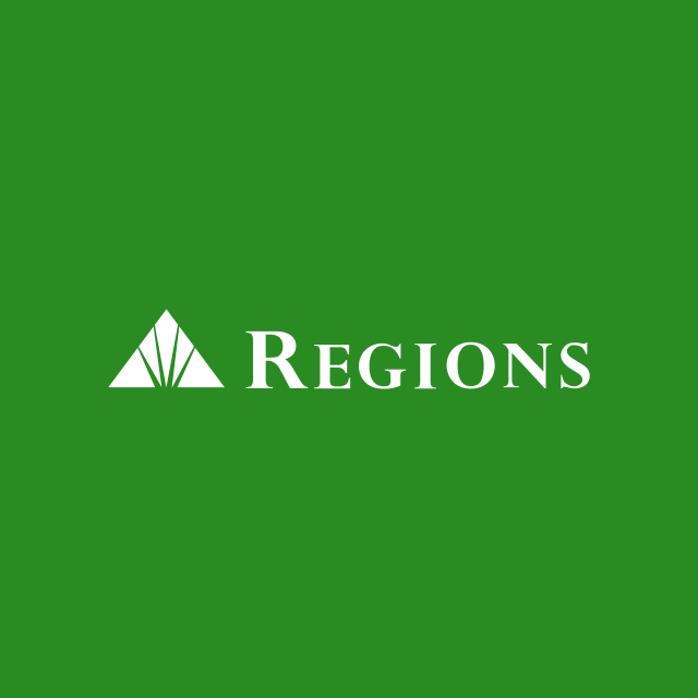 Логотип акции Regions Financial, RF