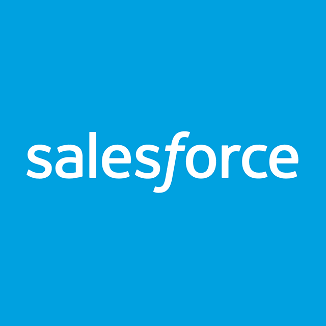 Логотип акции Salesforce, CRM Логотип акции Salesforce, CRM