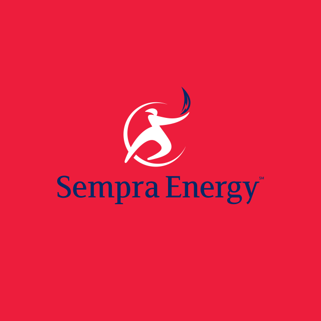 Логотип акции Sempra, SRE
