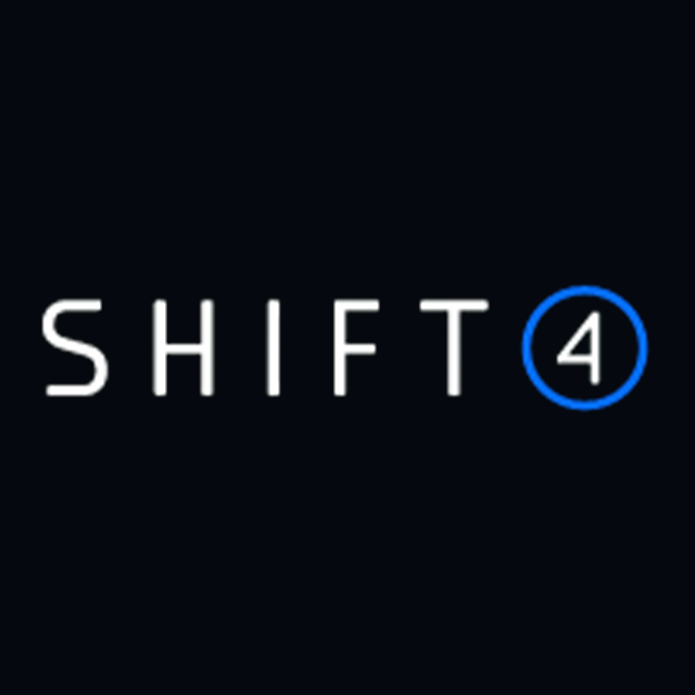 Логотип акции Shift4 Payments, FOUR