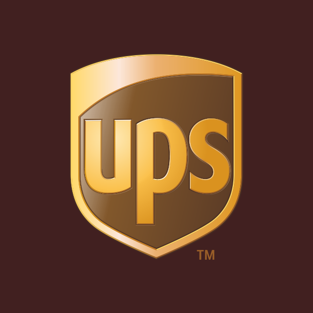 Логотип акции United Parcel Service, UPS Логотип акции United Parcel Service, UPS