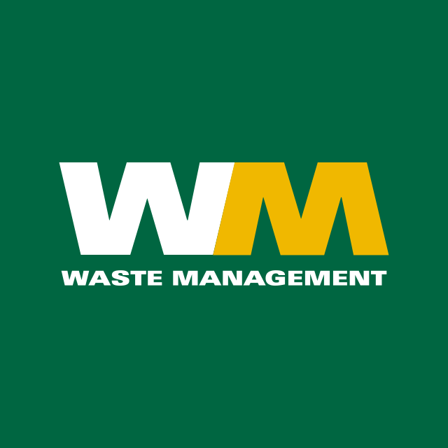 Логотип акции Waste Management, WM-RM