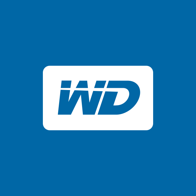 Логотип акции Western Digital, WDC-RM