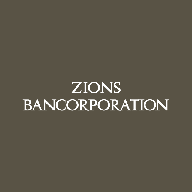 Логотип акции Zions Bancorporation, ZION